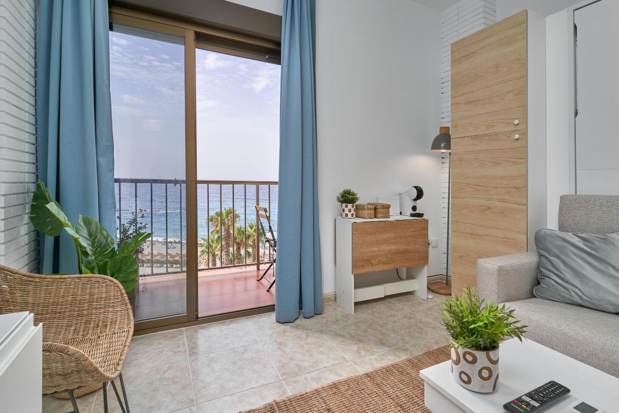 Апартаменти Estudio Puerta Del Mar Альмуньєкар Екстер'єр фото