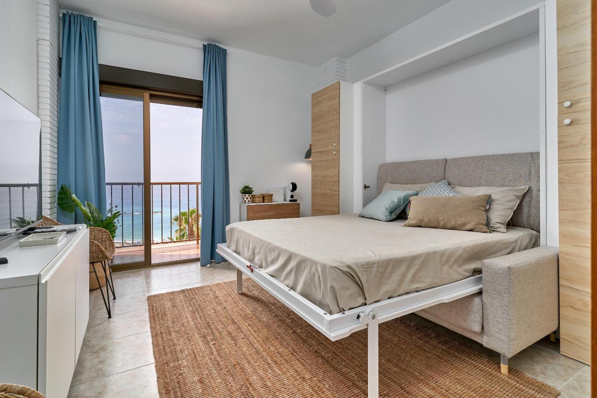 Апартаменти Estudio Puerta Del Mar Альмуньєкар Екстер'єр фото